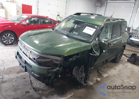 2024 Ford Bronco Sport Big Bend z USA, uszkodzony, nr VIN 3FMCR9B67RRE92107